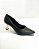 SCARPIN ALLYMA BASIC LUXO PRETO - Imagem 1