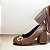 SCARPIN FECHADO ALLYMA MADRI MARROM - Imagem 4