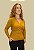 Blusa Tomasini Tricot Com Amarração Manga Longa - Imagem 1