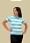 Blusa Listrada Tomasini Tricot Manga Curta - Imagem 10