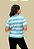 Blusa Listrada Tomasini Tricot Manga Curta - Imagem 11