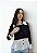 Blusa Tricot com Camisa - Imagem 1