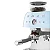 Máquina de Café Smeg Espresso manual com moedor embutido, Anni 50, Azul pastel, 220V - Imagem 3