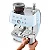 Máquina de Café Smeg Espresso manual com moedor embutido, Anni 50, Azul pastel, 220V - Imagem 5