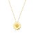 Colar Flor Dourado - Imagem 1