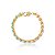 Pulseira Trança Dourado Degrade - Imagem 1