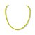 Colar Amarelo 3mm Neon - 45cm - Imagem 1