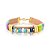 Pulseira Corino com Detalhes Coloridos (com variações) - Imagem 3