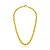 Colar Dourado Esmaltado Elo Grumet  (com variações) - Imagem 1