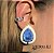 Brinco Piercing Triângulos - unidade (com variações) - Imagem 3