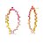 Brinco Oval Rainbow - Imagem 1