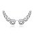 Brinco Ear Cuff Zircônias Brancas - Imagem 1