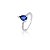 Anel com Pedra Fusion Safira Gota - Imagem 1