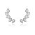 Brinco EarCuff Gotas Cravejadas ao Redor - Imagem 1