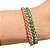 Pulseira Metálica Colorida com Fecho Imantado - Dourada (com variações) - Imagem 1