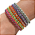 Pulseira Metálica Colorida com Fecho Imantado - Branca (com variações) - Imagem 1