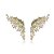 Brinco Ear Hook Cravejado com Zircônias Multicoloridas - Imagem 1