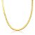 Colar Escama 4mm Dourado - Imagem 1