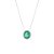 Colar com Zircônia Oval Cravejada ao Redor (com variações) - Imagem 1