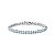 Pulseira Riviera - Zirconia Rendoda - 3 Garras - Imagem 4