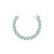 Pulseira Riviera Zircônias Quadradas Cravejadas ao Redor com Microzircônias Brancas (com variações) - Imagem 1