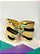 Pulseira Bracelete Orgânico Liso Dourado - Imagem 1