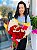 Buquê Letra 20 Rosas Importadas - Imagem 1