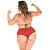 Fantasia Mini Mulher Incrível Plus Size - Imagem 2