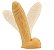 Proteses com Escroto e  Vertebra 15x3,5cm Articulado com Veias Salientes - Imagem 1