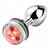 Plug Anal P Em Aluminio Com Luz De Led - Imagem 3