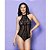 Body Trabalhado com Lurex PRETO Y2058 - Imagem 3