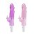 Vibrador Jelly com Glande e Estimulo Clitoriano 2 em 1 / Única Vibração - Imagem 1
