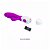 Snappy Vibrador Rabbit com Estimulador Clitoriano com 30 Vibrações A PILHA - Imagem 2