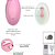 Vibrador de Calcinha Recarregável e 10 modos de Vibração - Imagem 3