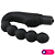 Plug Anal Escalonado Vibratório com Estimulador de Próstata PRETO - Imagem 6
