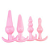 Kit Plug Anal 4 Peças MPA1051 - Imagem 1