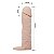 Capa Peniana Extensora com Anel para Escroto Pretty Love  16x4 cm - Imagem 2