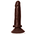 Prótese Super Macia MARRON Tom Com Ventosa 14 x 3,5cm Upper - Imagem 5
