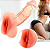 Masturbador Masculino Cyberskin em Pênis e Vagina - Imagem 3