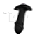 Plug Anal StarArrow com Vibrador - Silicone Extra Macio - 10cm - S-Hande - Imagem 2