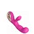 Vibrador Rabbit Angel Recarregável Ponto G com Estimulador Clitoriano e Alça Metalizada 10 modos - Imagem 2