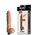 Prótese com Vibrador 21x3,5cm e Escroto - Imagem 1