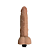 Prótese com Vibrador 21x3,5cm e Escroto - Imagem 4