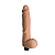 Prótese com Vibrador 21x3,5cm e Escroto - Imagem 2