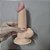 Prótese Maciça 15x4cm com Ventosa, Possui Escroto Pequeno, Veias e Glande Saliente - Imagem 5