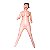Boneca Inflável com Vagina e Ânus Removíveis em Cyberskin - Imagem 1