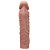 Capa Peniana Extensora de 5 cm em CyberSkin, Possui veias salientes e glande. - Imagem 4
