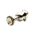 Plug Anal Lite Dourado Formato Pênis com Pedra Dourada em ABS - Imagem 2