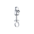 Plug Lite Prata Formato Pênis com Dedal em ABS - Imagem 2