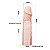 Capa Peniana 18x4cm  Extensora de 6cm com Veias Salientes – BAILE PENIS SLEEVE - Imagem 2